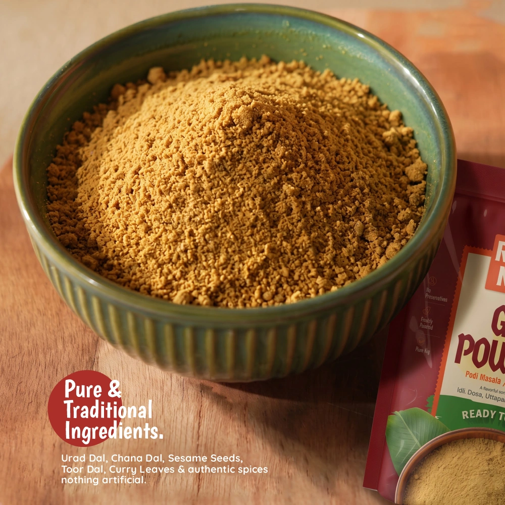 Reddy Made Gun Powder | Authentic South Indian Podi - Image 2