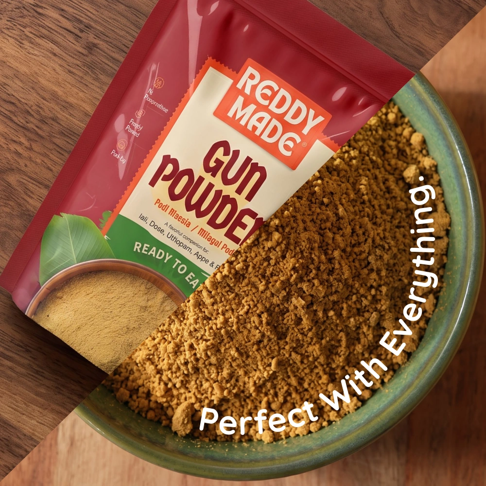 Reddy Made Gun Powder | Authentic South Indian Podi - Image 3