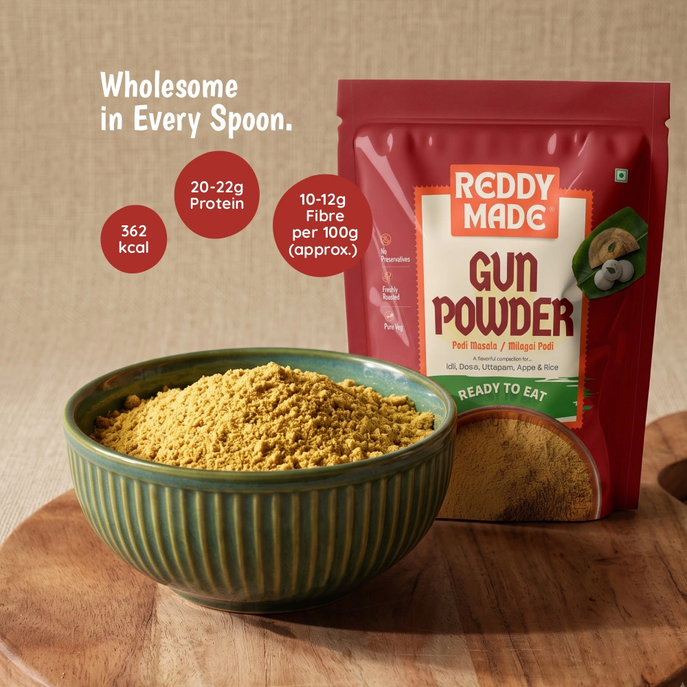 Reddy Made Gun Powder | Authentic South Indian Podi - Image 4