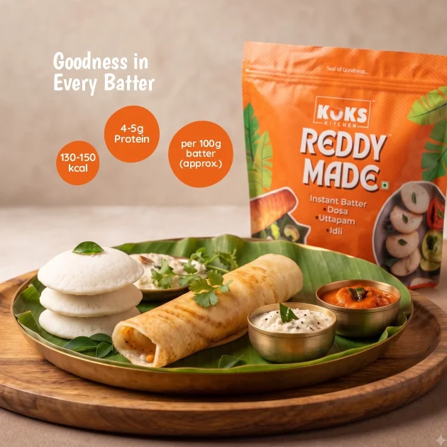 Reddy Made Instant Dosa Batter (Dosa, Uttapam & Idli) - Image 2