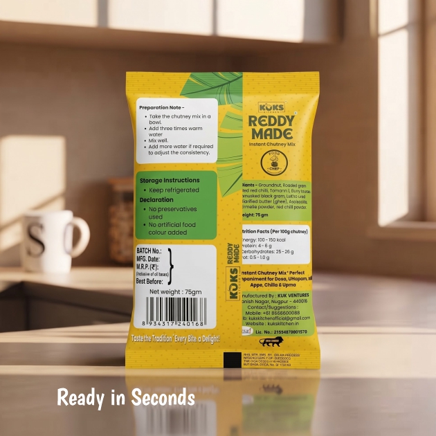 Reddy Made Instant Chutney Mix - Image 2
